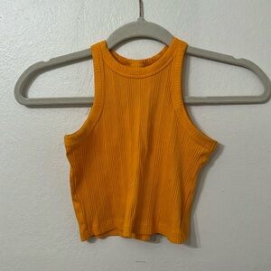 Orange Zara tank top
